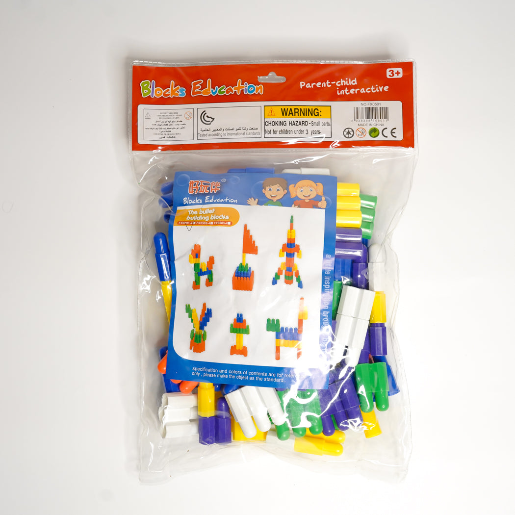 Bullet-shaped Building Blocks