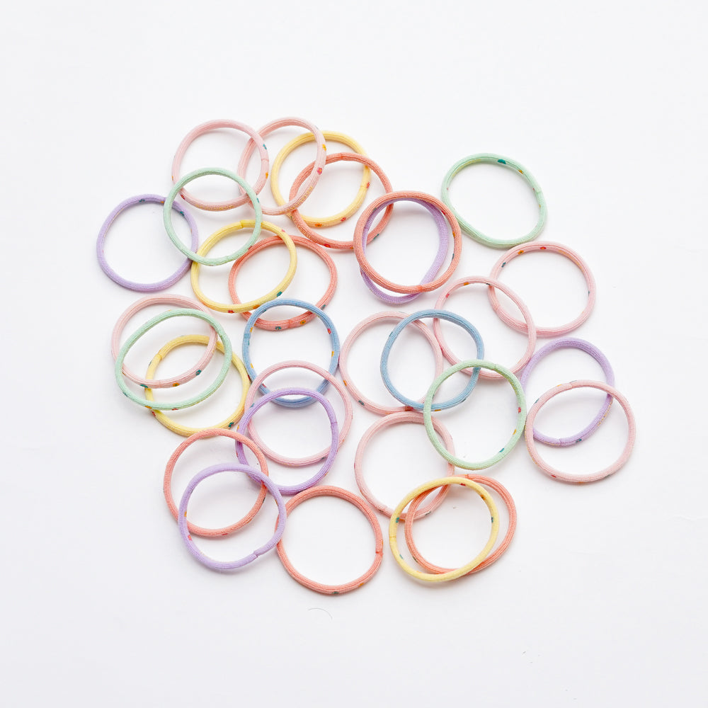 Multi colour floral Printed Hair tie
