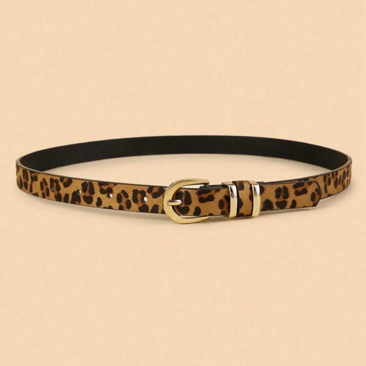 Girls cheetah print Belt