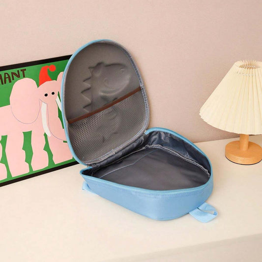 Blue dino 3D bagpack