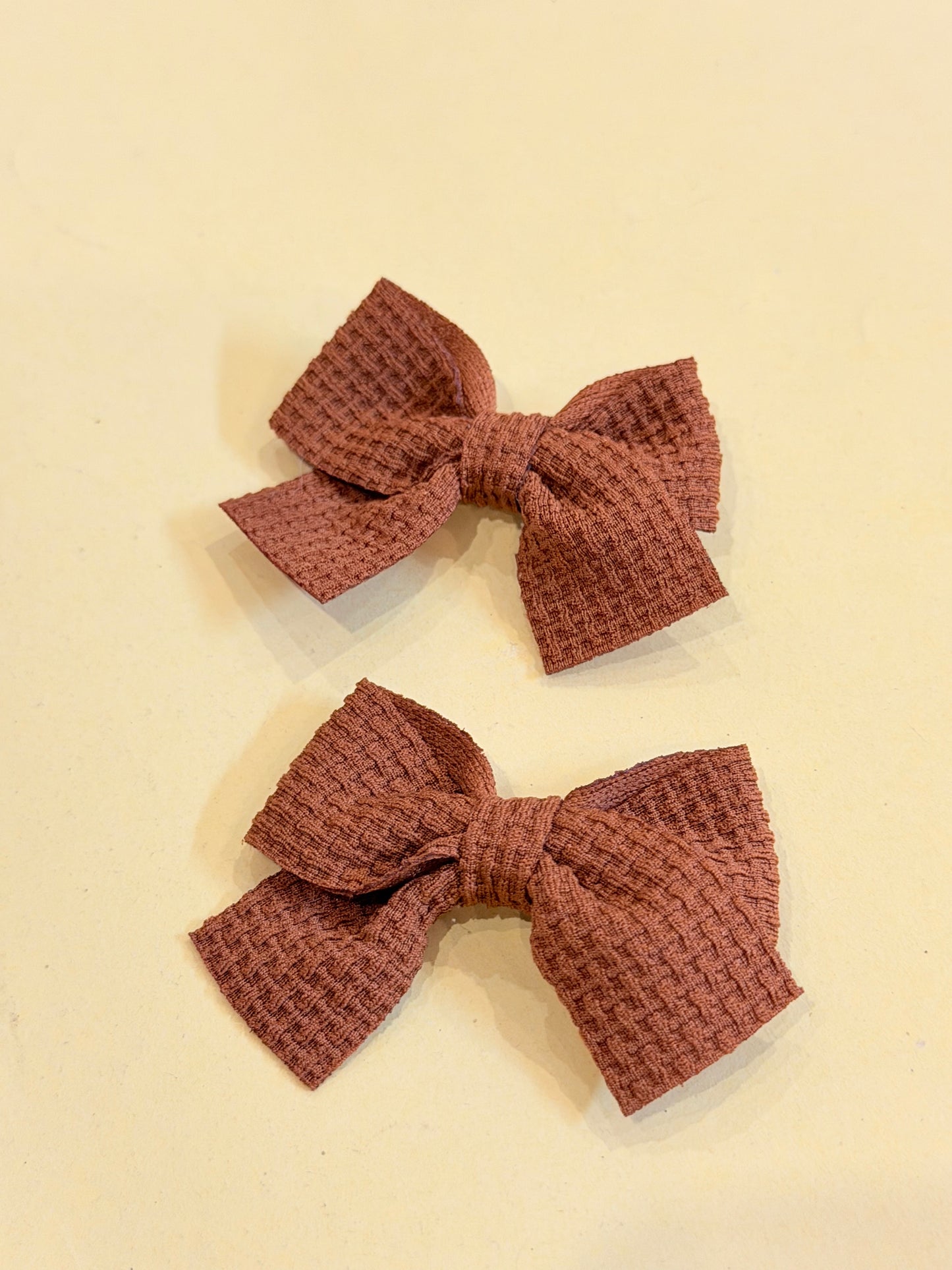 Solid Theme Bow  Hairclips