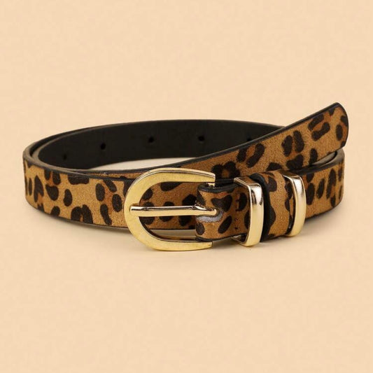 Girls cheetah print Belt