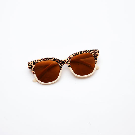 Off-White Cheetah Print Sunglasses