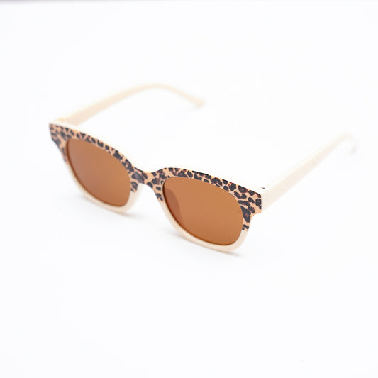 Off-White Cheetah Print Sunglasses
