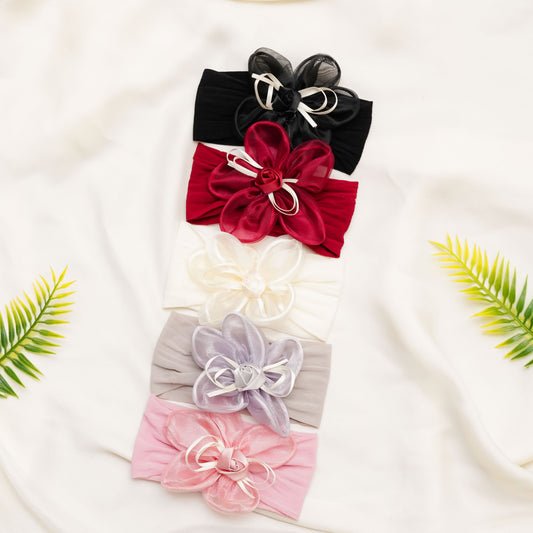 Floral Theme Soft Headband