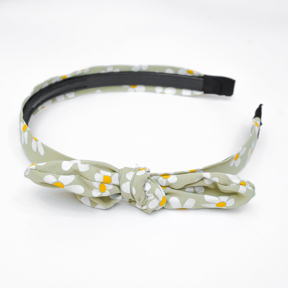 Floral Bow Multicolour headband
