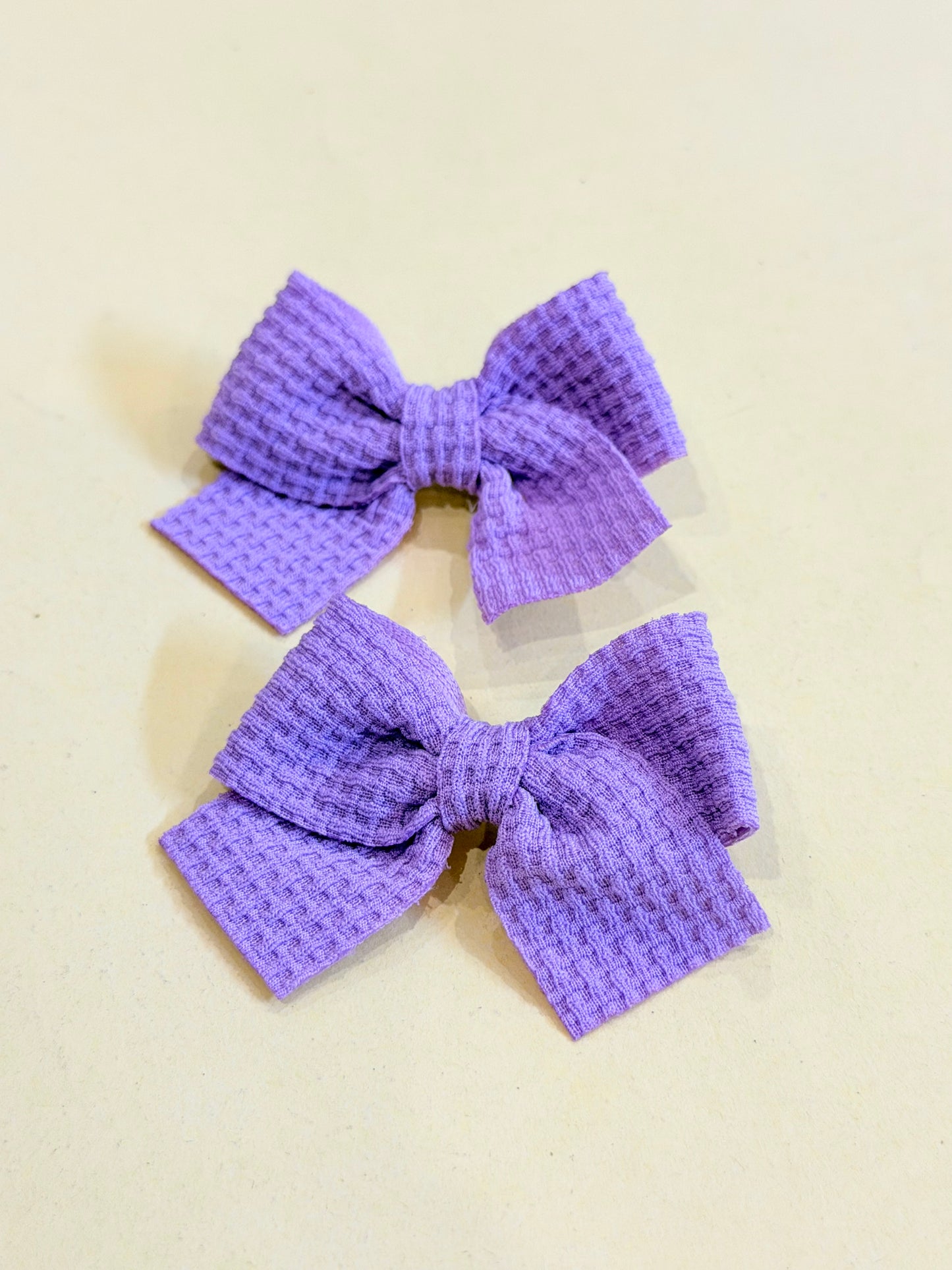 Solid Theme Bow  Hairclips