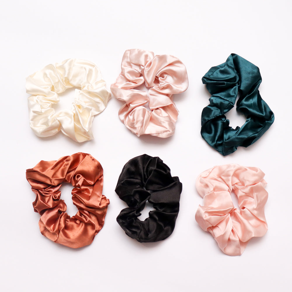 Premium Silk Scrunchies
