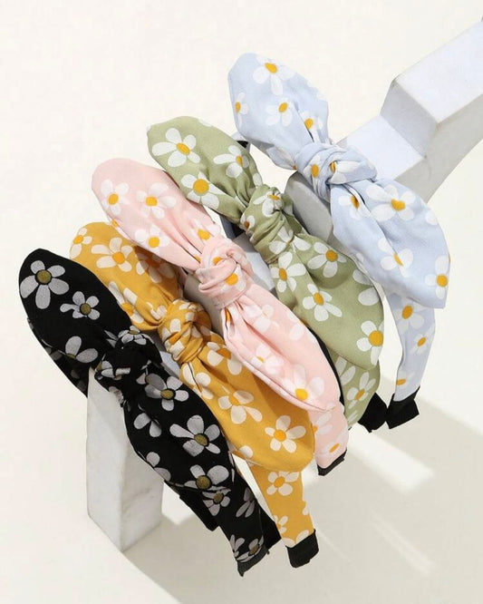 Floral Bow Multicolour headband