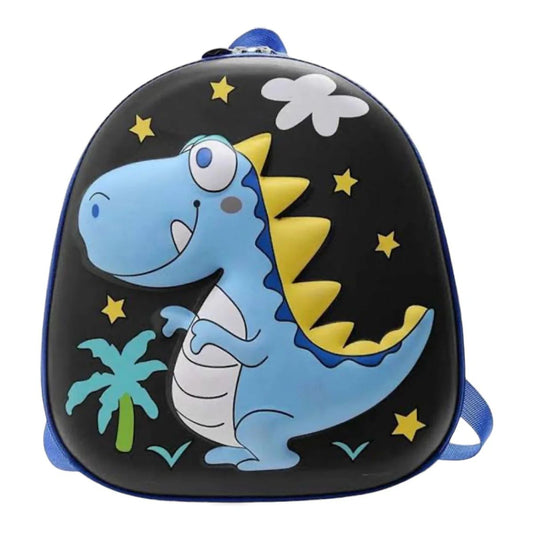 Black dino 3D bagpack