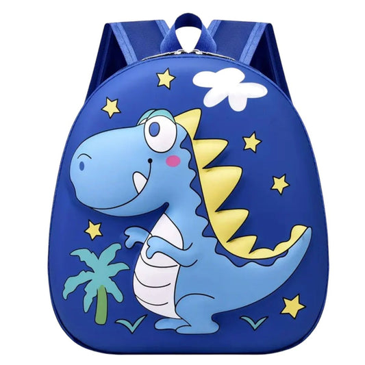 Blue dino 3D bagpack