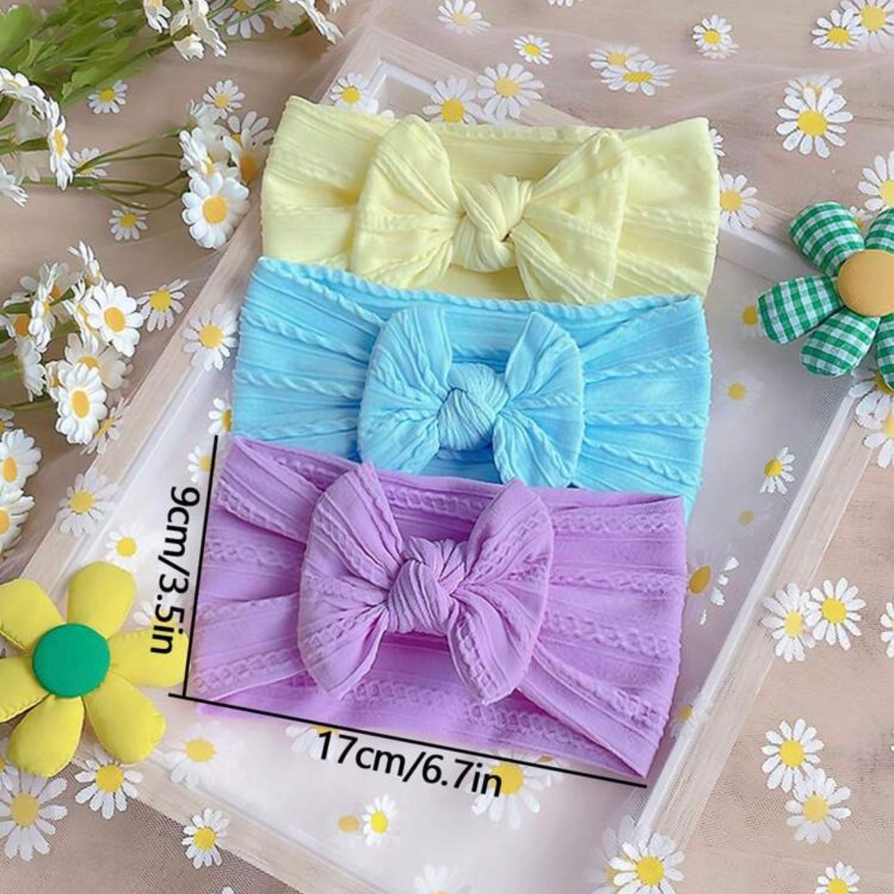 Baby girl Soft Bow Headbands