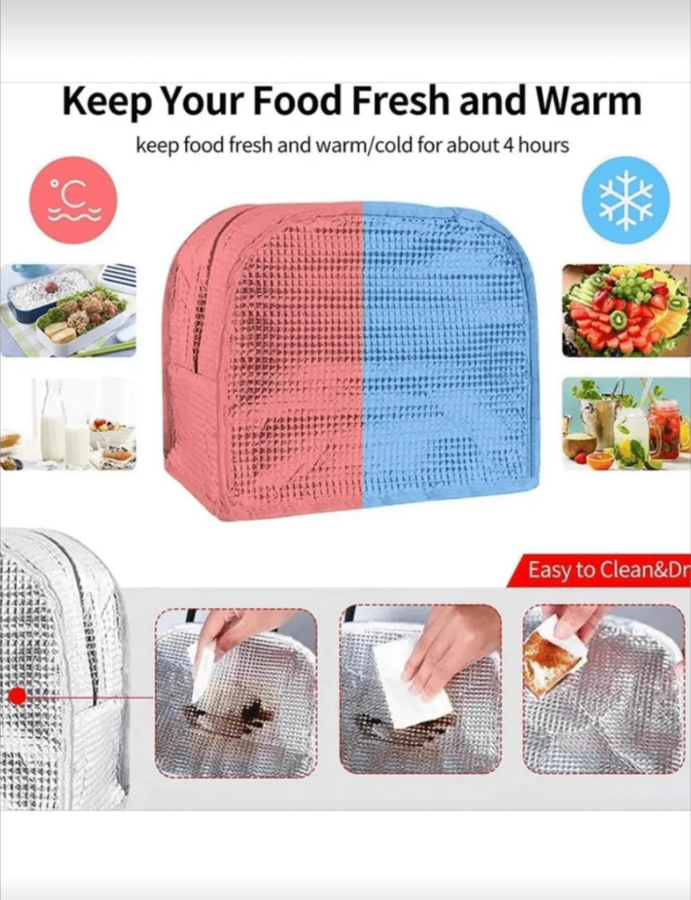 Blue Rainbow Lunch box
