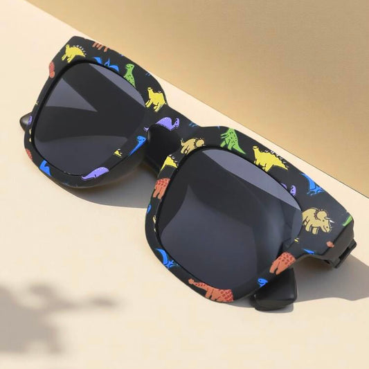 Black Dino Sunglasses